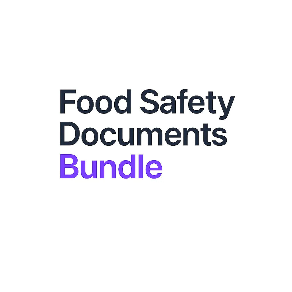 Food-Safety-Documents RevCheck